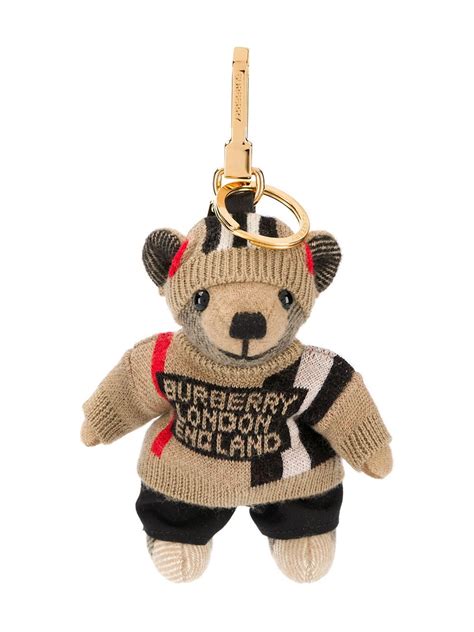 burberry bear keychain australia|Burberry keyrings farfetch.